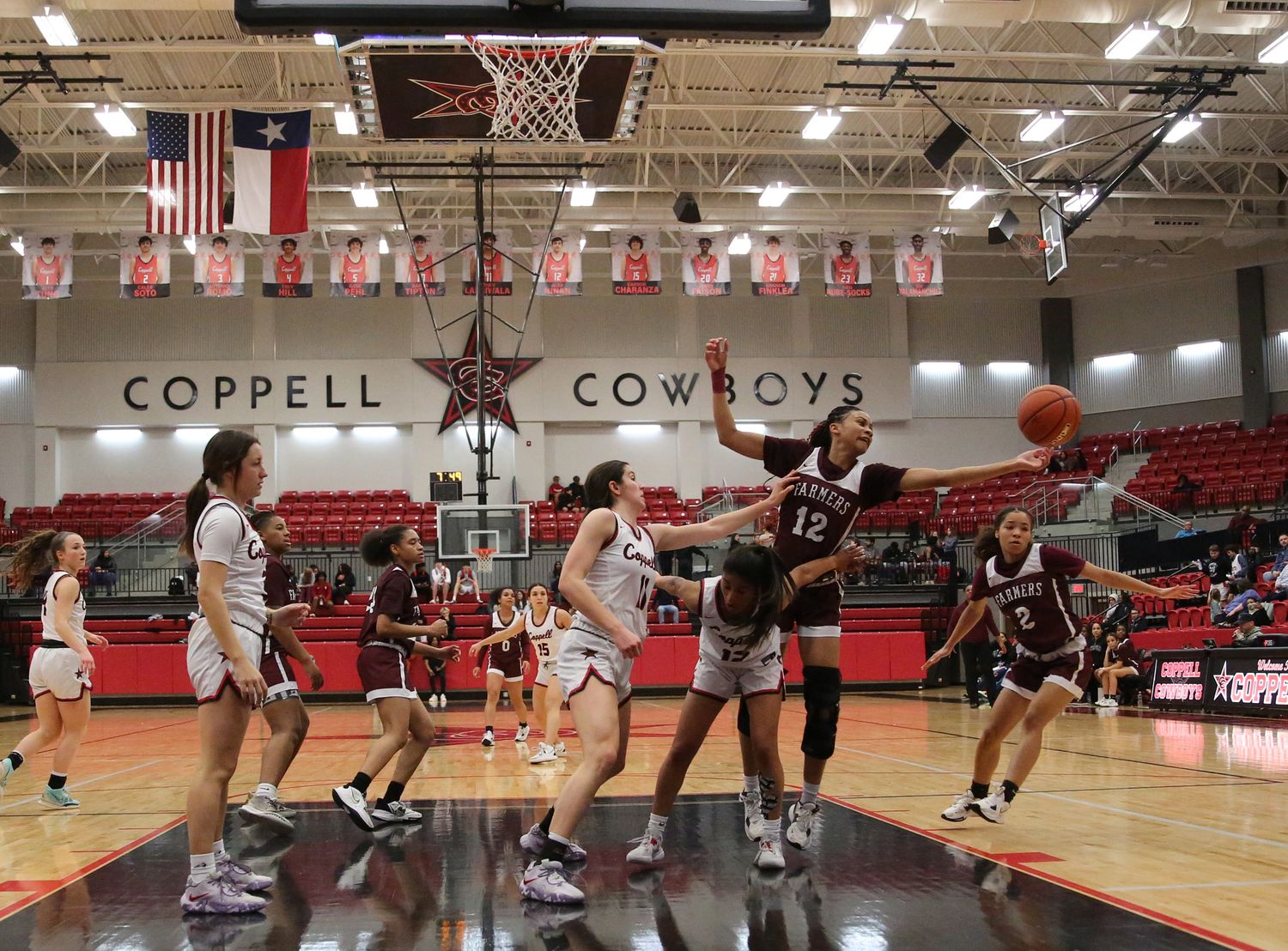 Coppell Lewisville Texas girls basketball 012423 Brian McLean 1